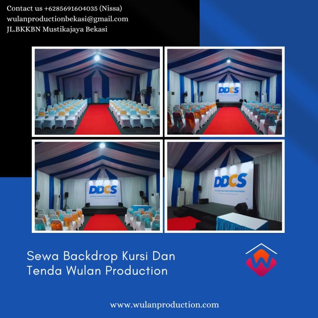 Jasa Sewa Backdrop Kursi Dan Tenda Event Jakarta