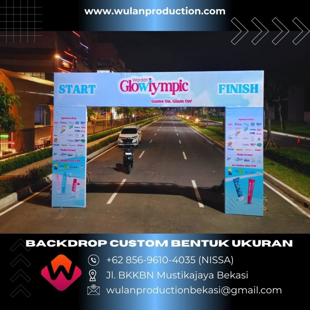 Melayani Sewa Backdrop Custom Beragam Bentuk Dan Ukuran di Jakarta