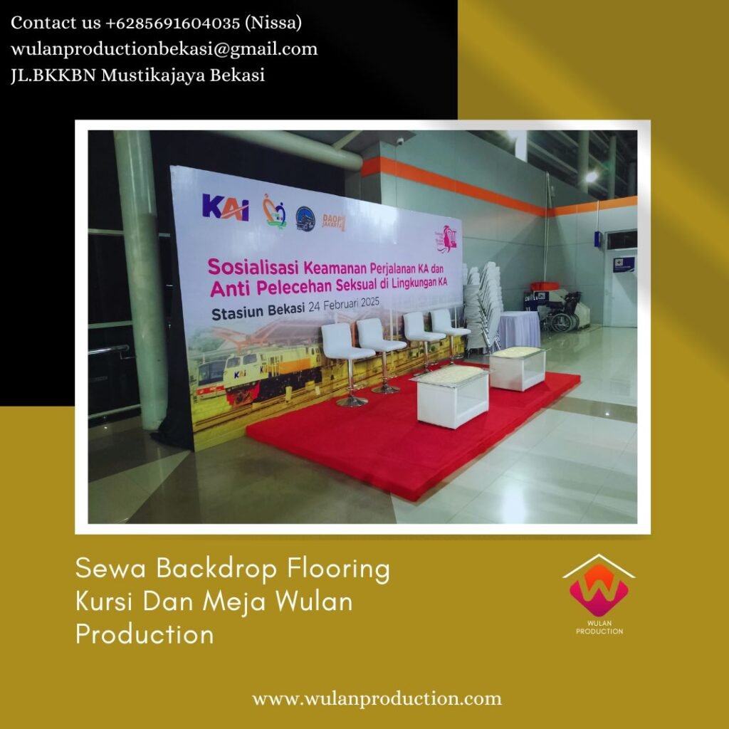 Sewa Backdrop Flooring Kursi Dan Meja Di Juanda Bekasi