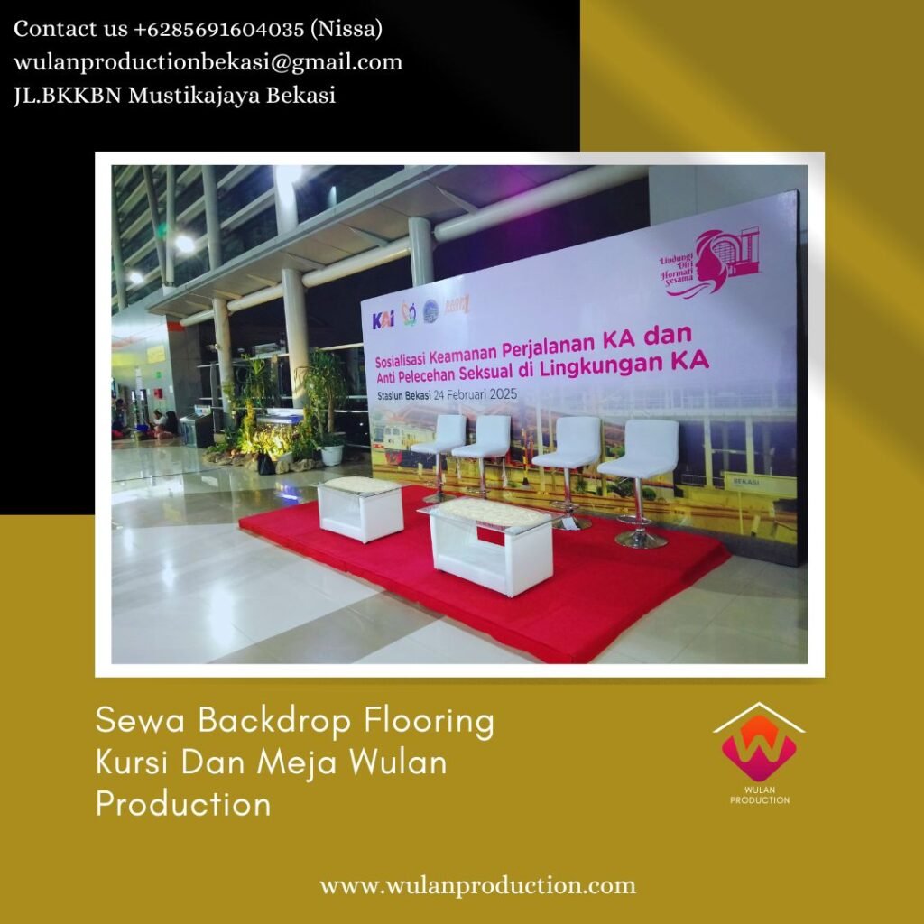 Sewa Backdrop Flooring Kursi Dan Meja Di Juanda Bekasi