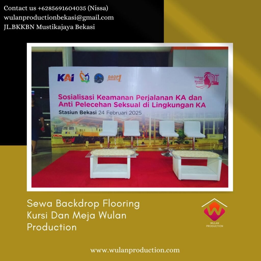 Sewa Backdrop Flooring Kursi Dan Meja Di Juanda Bekasi