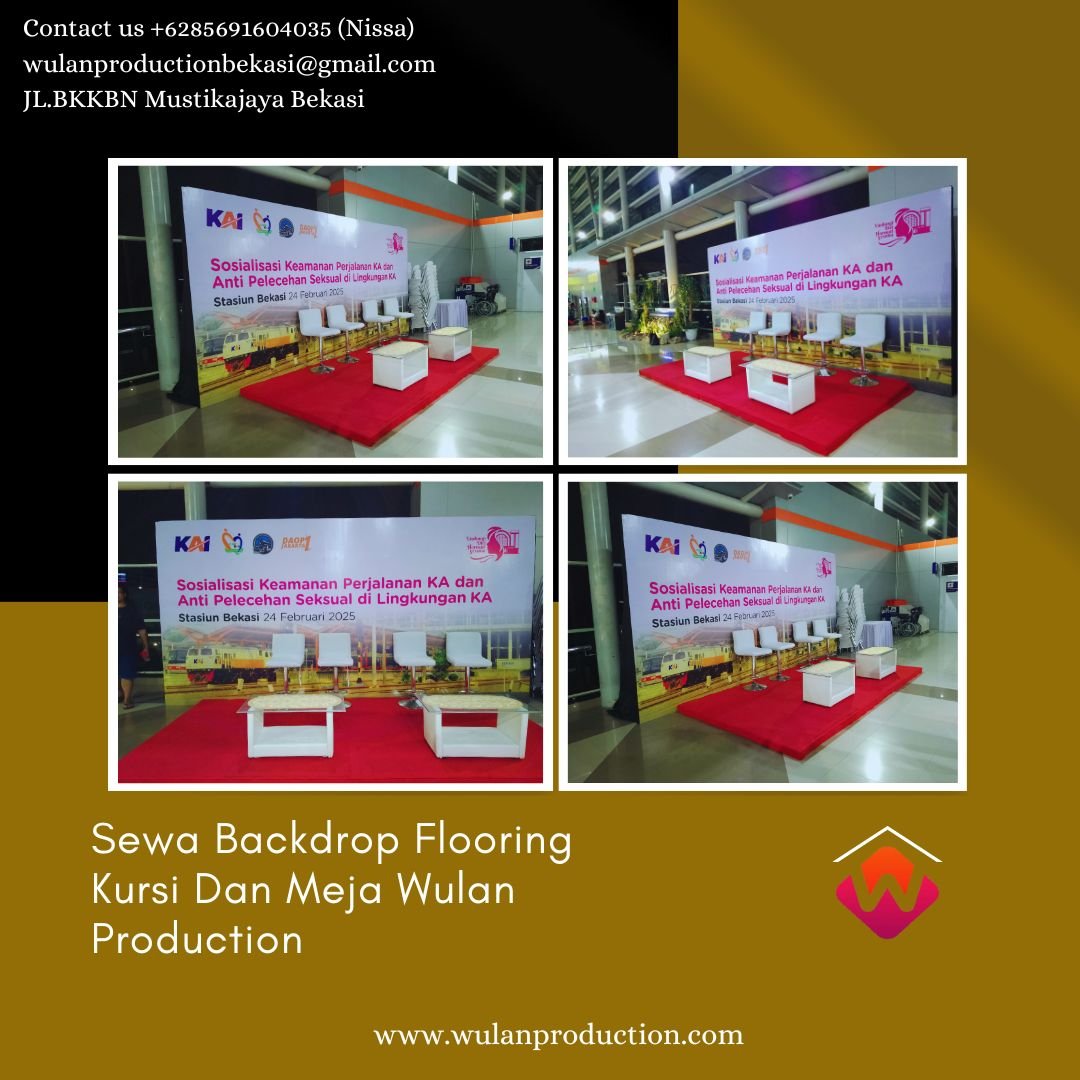 Sewa Backdrop Flooring Kursi Dan Meja Di Juanda Bekasi