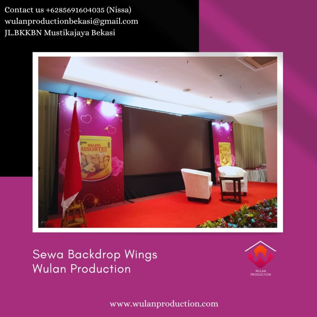 Sewa Backdrop Wings Area Kalibata Jaksel