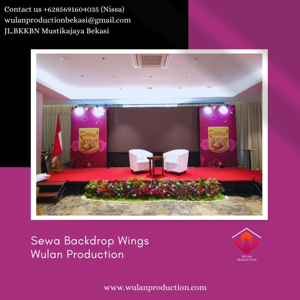 Sewa Backdrop Wings Area Kalibata Jaksel