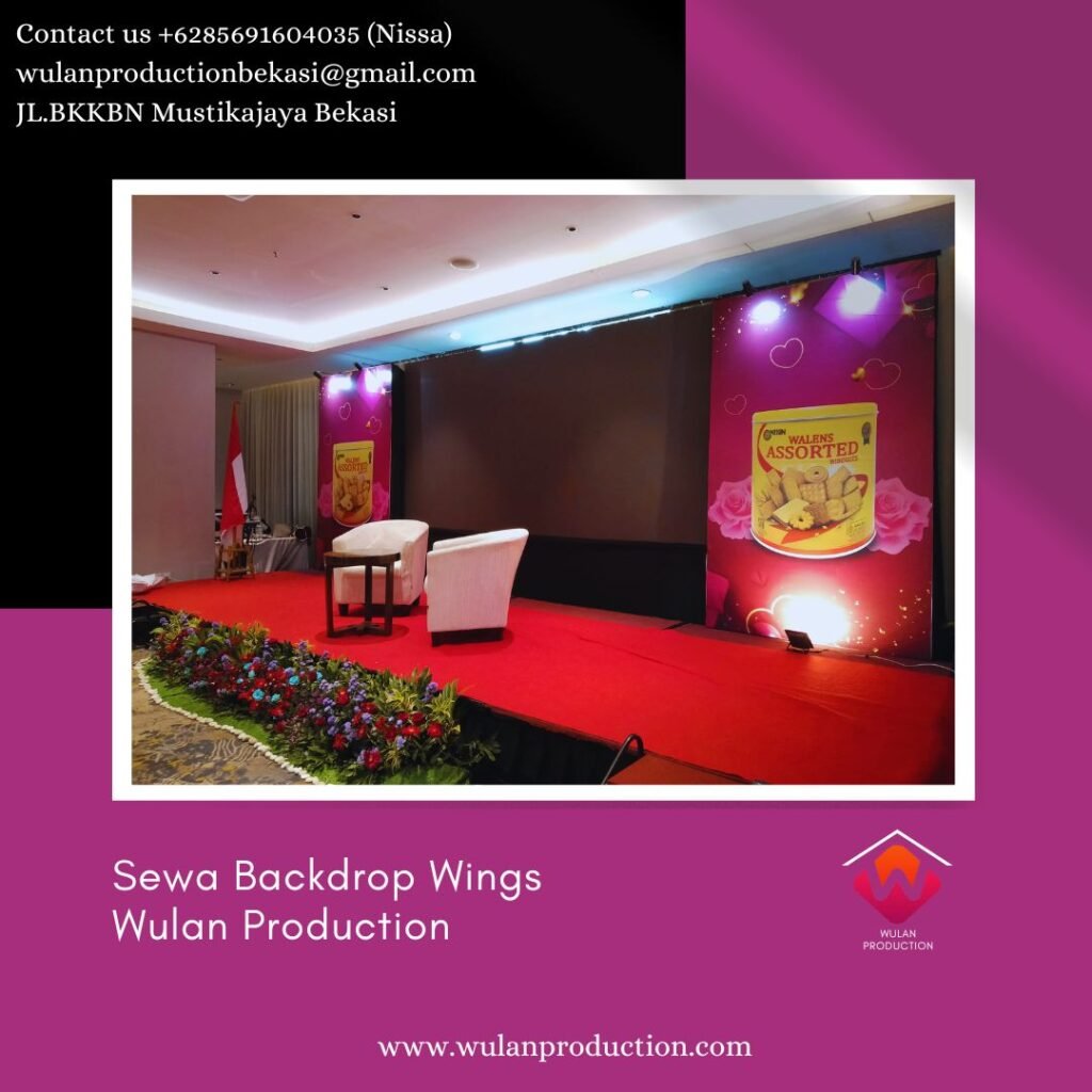 Sewa Backdrop Wings Area Kalibata Jaksel