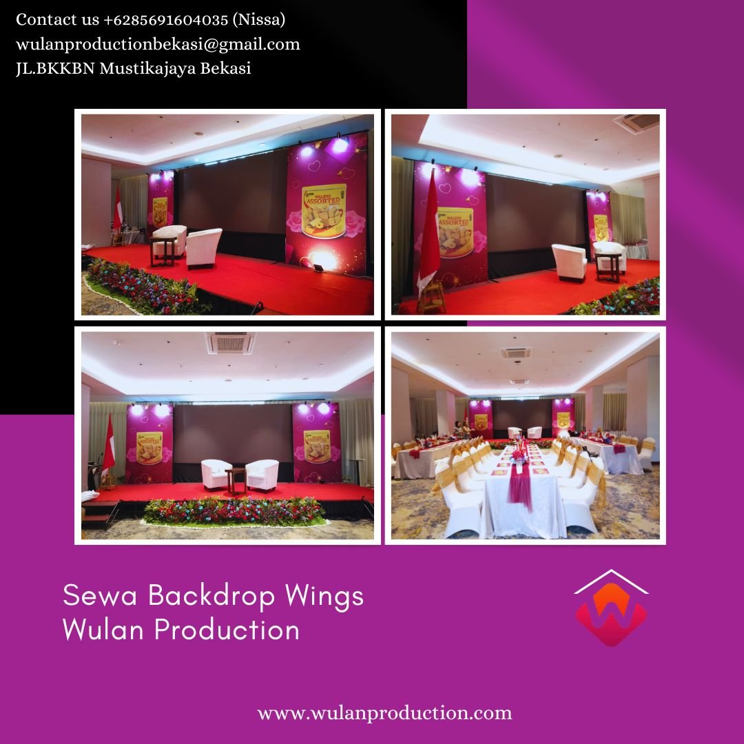 Sewa Backdrop Wings Area Kalibata Jaksel