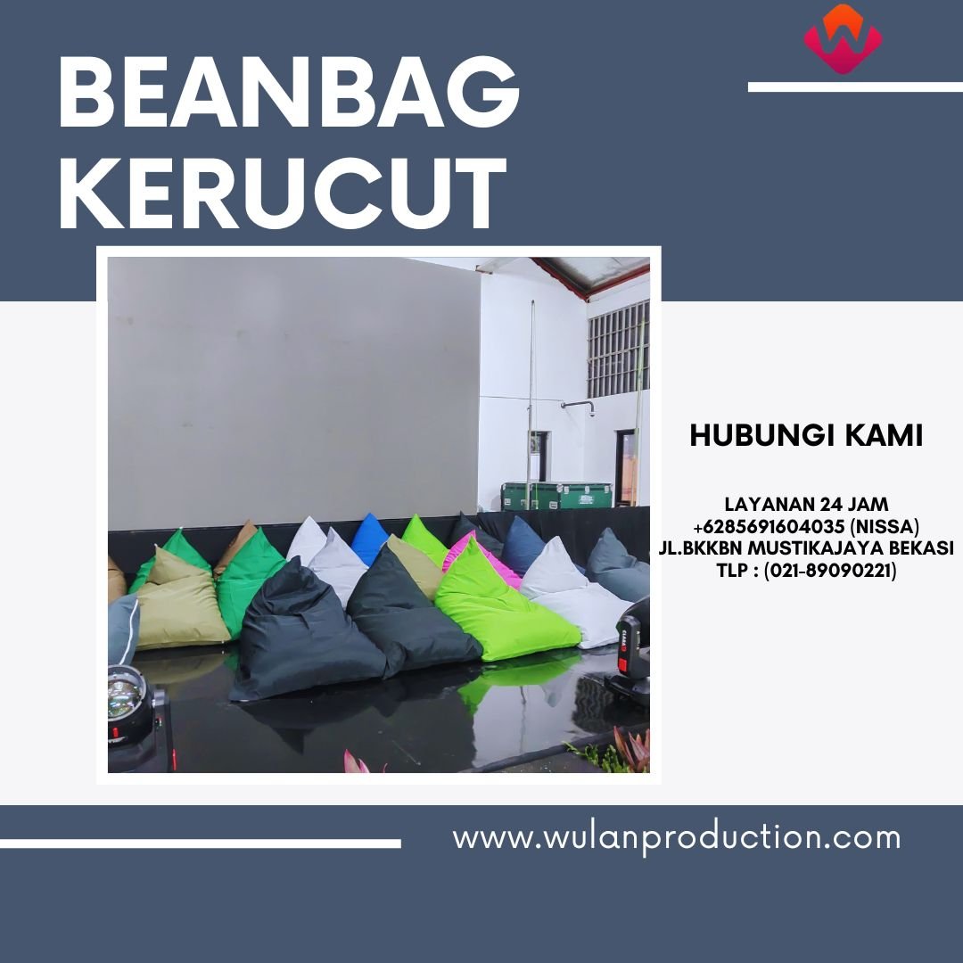 Sewa Beanbag Kerucut Event Ngabuburit Ramadhan di Jakarta