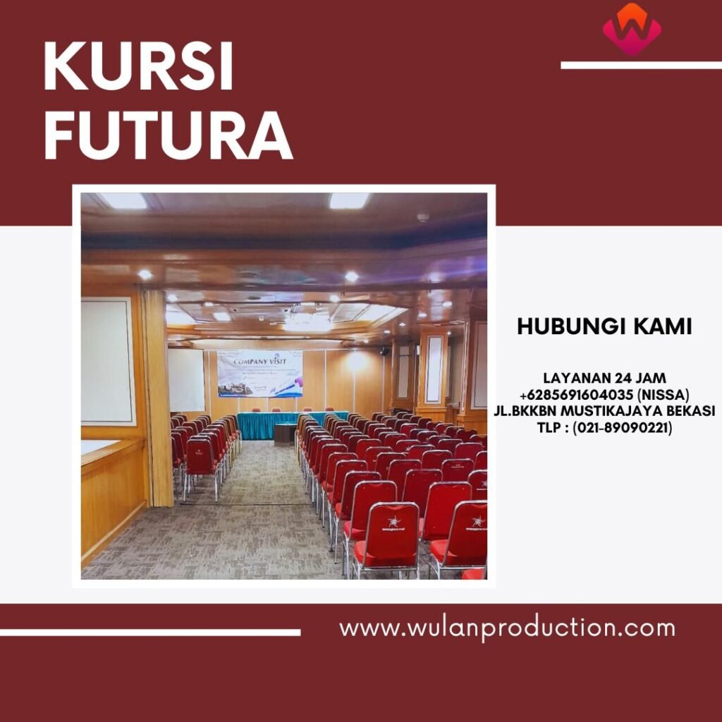 Menyewakan Kursi Kerangka Stainless Type Futura Susun FTR405 Jakarta