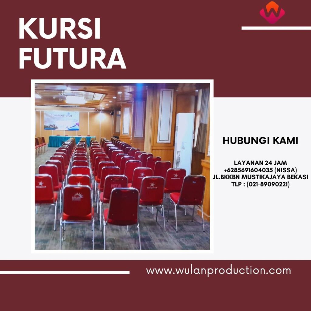 Menyewakan Kursi Kerangka Stainless Type Futura Susun FTR405 Jakarta