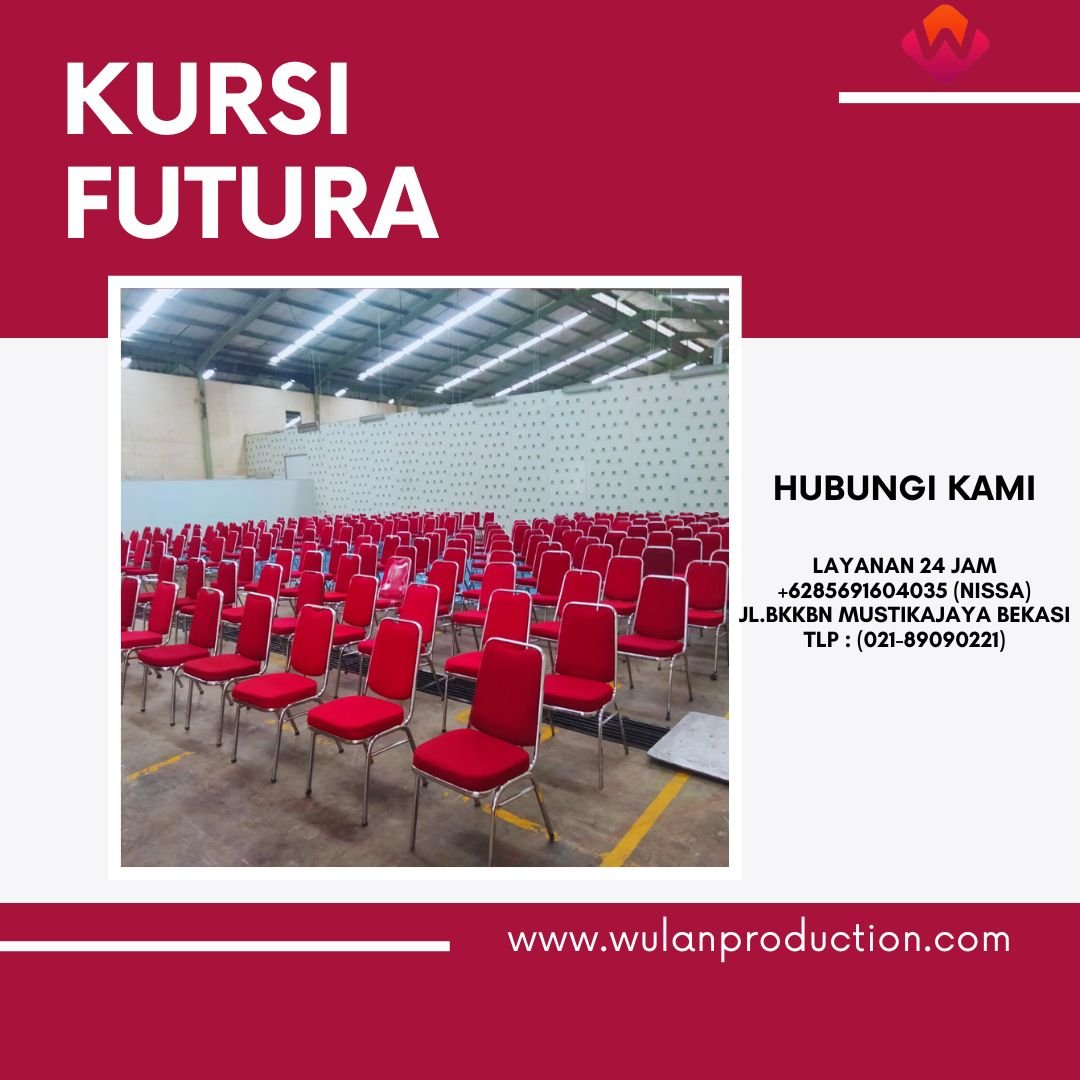 Menyewakan Kursi Kerangka Stainless Type Futura Susun FTR405 Jakarta