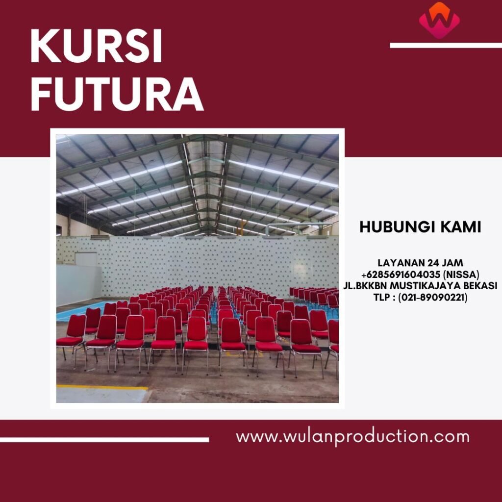 Menyewakan Kursi Kerangka Stainless Type Futura Susun FTR405 Jakarta