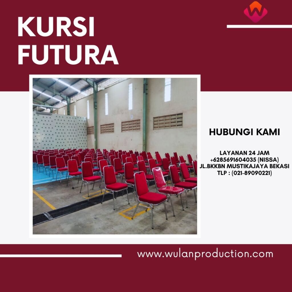 Menyewakan Kursi Kerangka Stainless Type Futura Susun FTR405 Jakarta