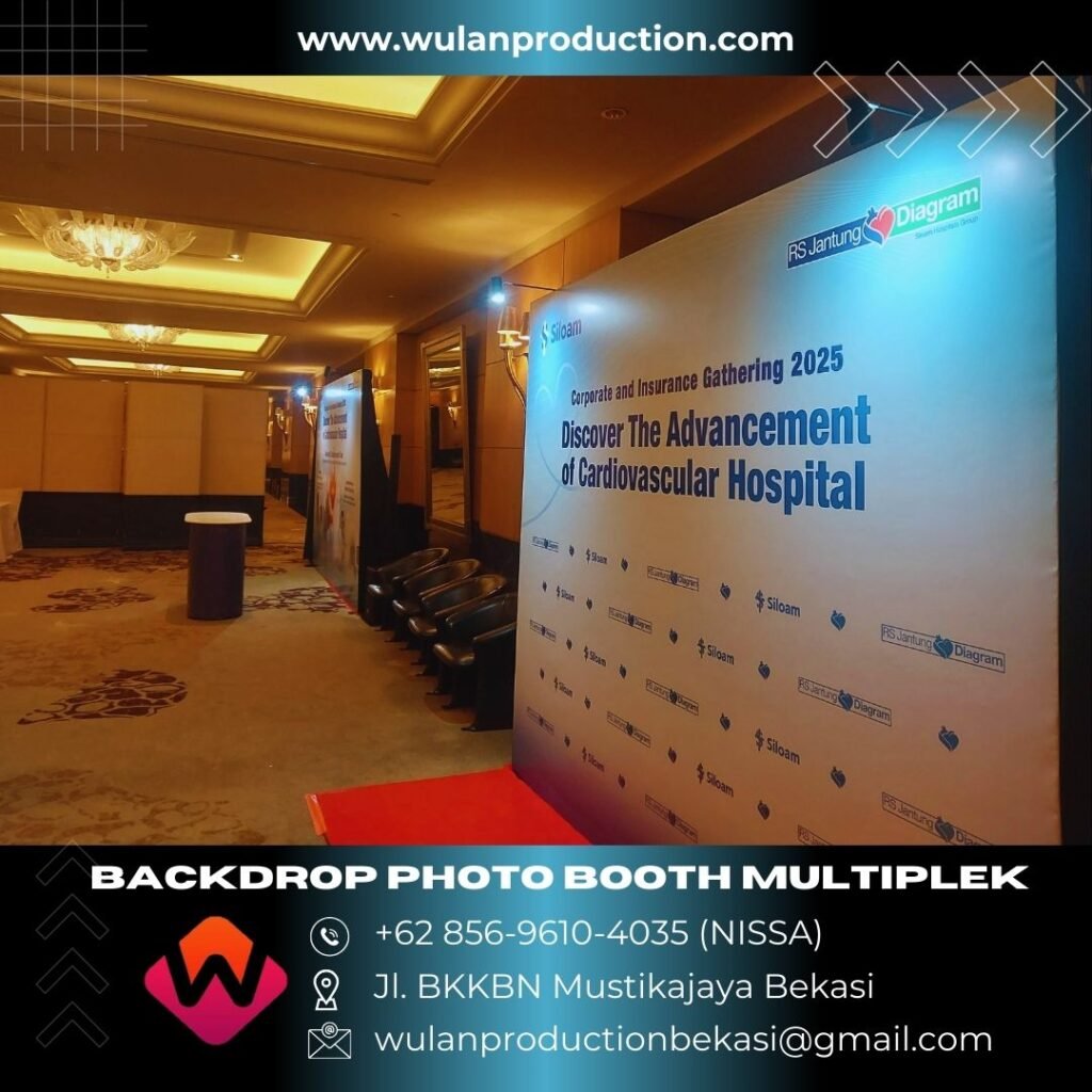 Sewa Backdrop Photo Booth Multiplek Event Senayan Jakarta