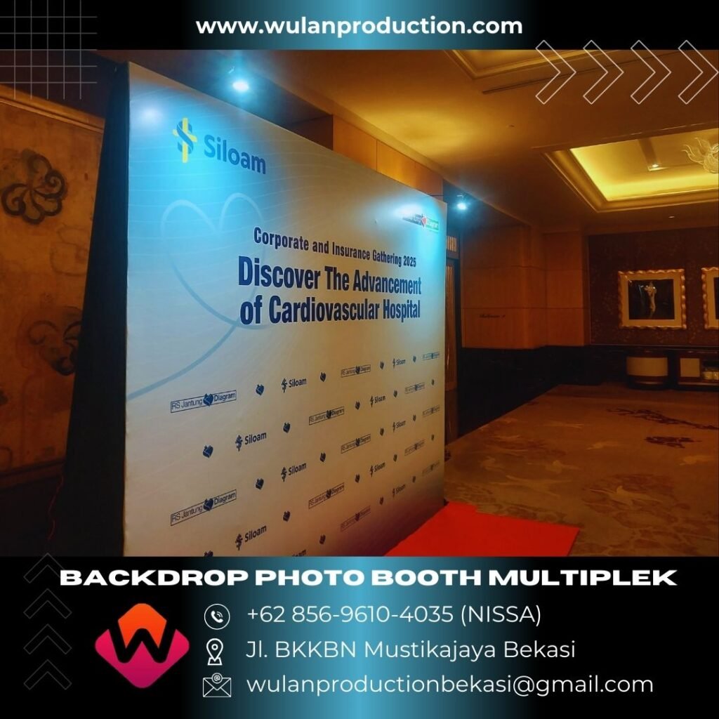 Sewa Backdrop Photo Booth Multiplek Event Senayan Jakarta