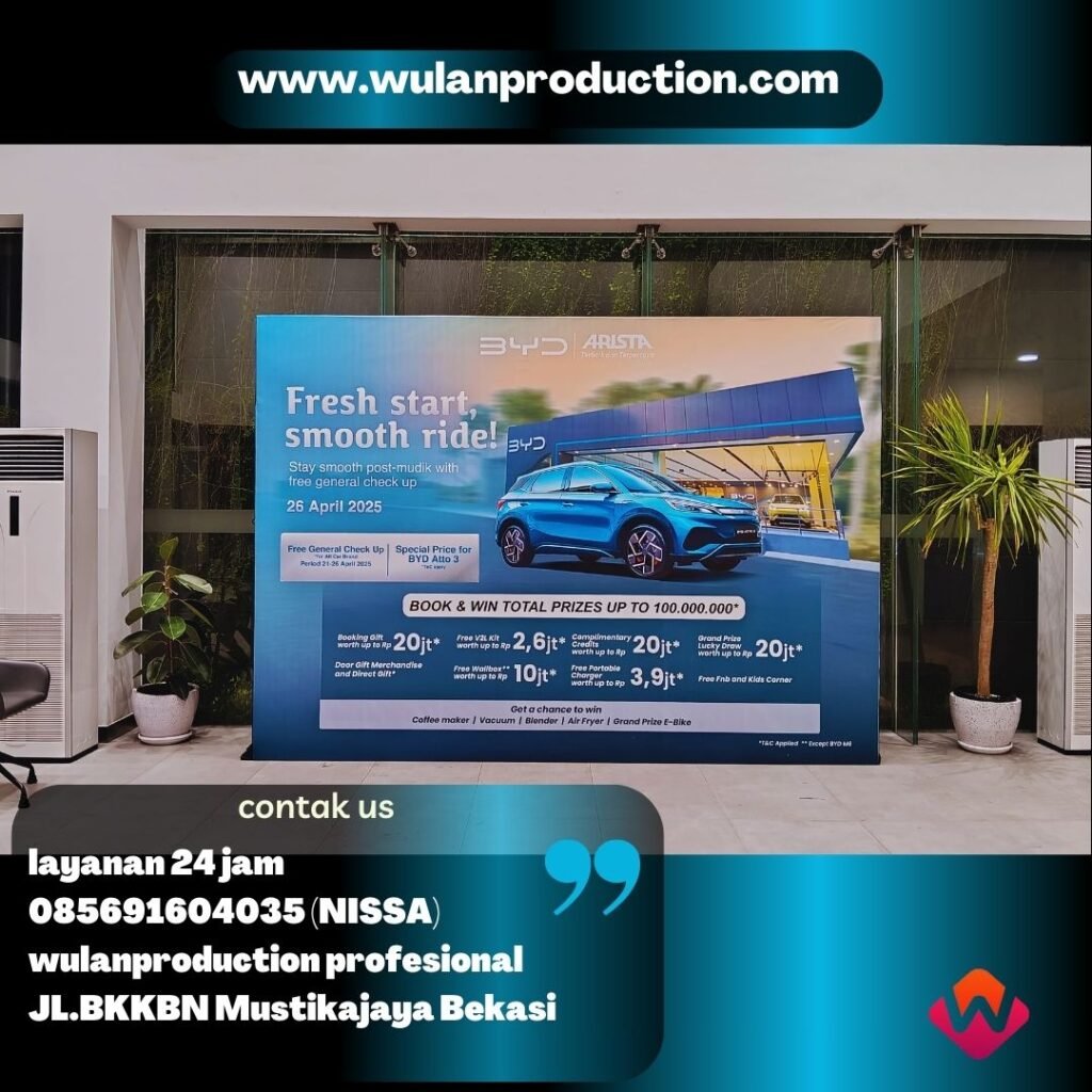 Sewa Backdrop Berbagai Event di Jakarta Bogor