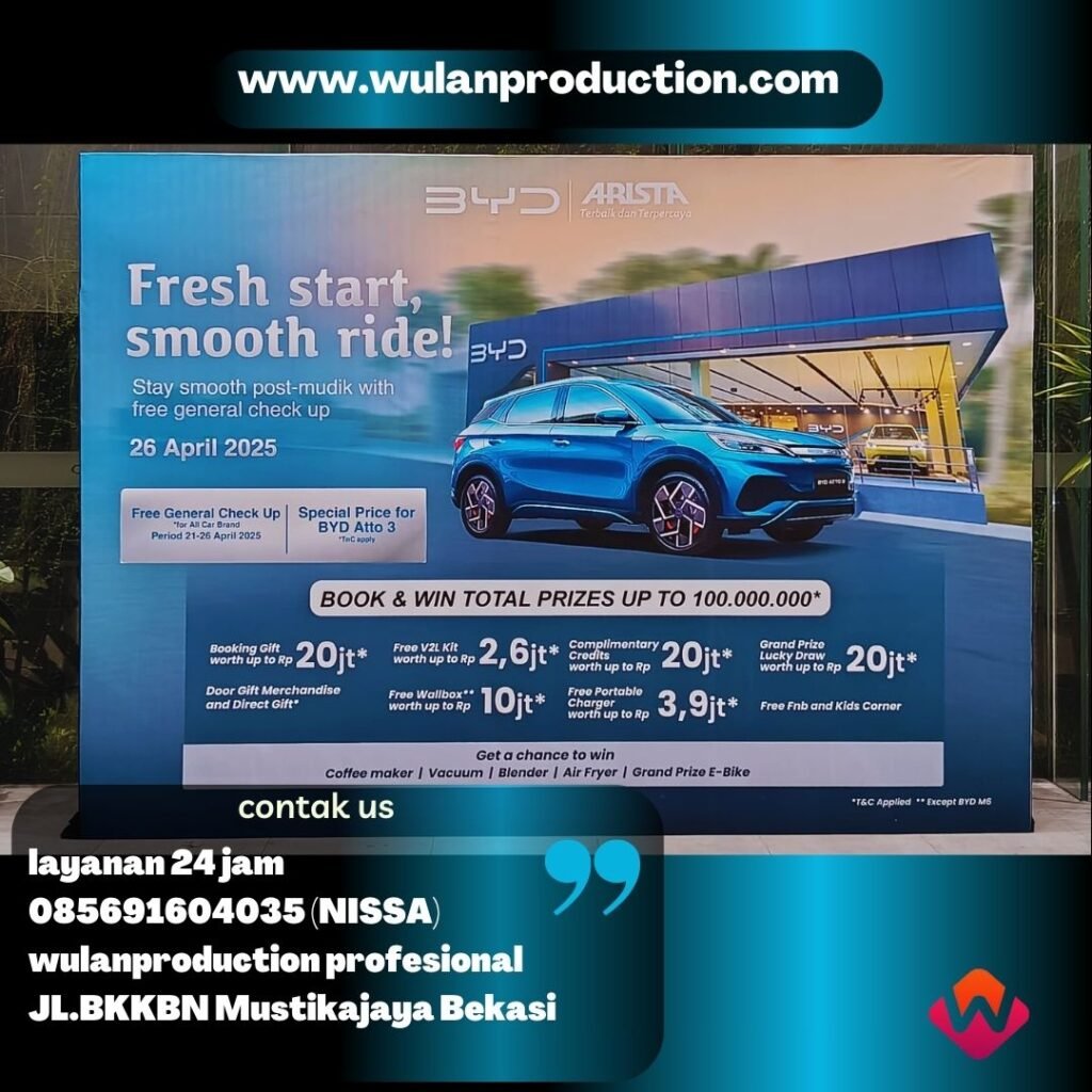 Sewa Backdrop Berbagai Event di Jakarta Bogor
