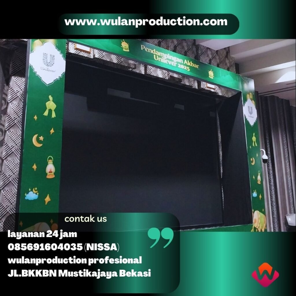 Sewa Backdrop Frame custom di Jakarta