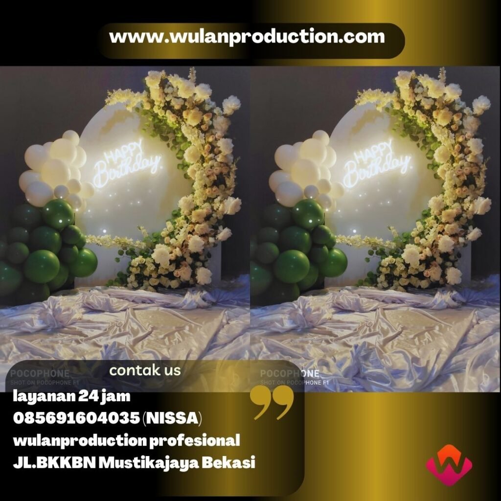 Sewa Dekorasi Dan Backdrop Tasyakur Aqiqah di Jakarta