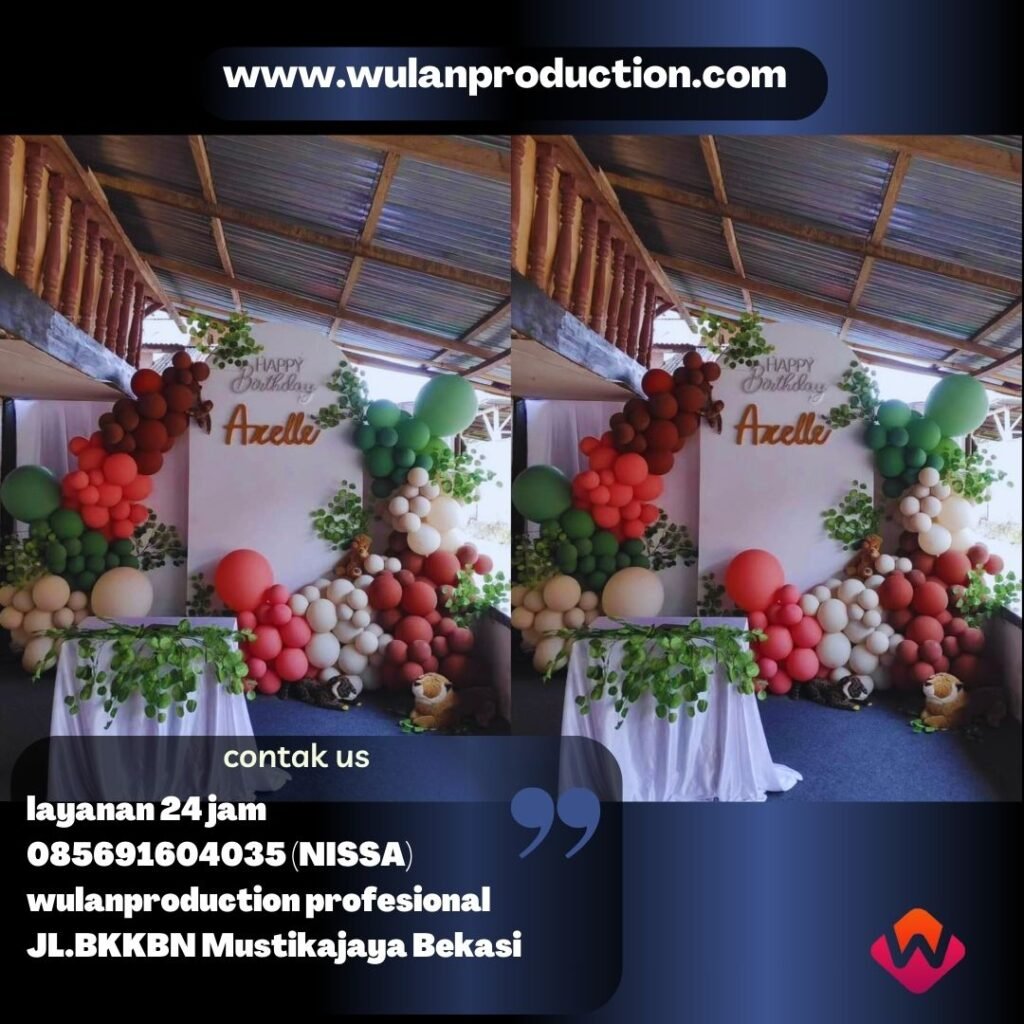 Sewa Dekorasi Dan Backdrop Tasyakur Aqiqah di Jakarta