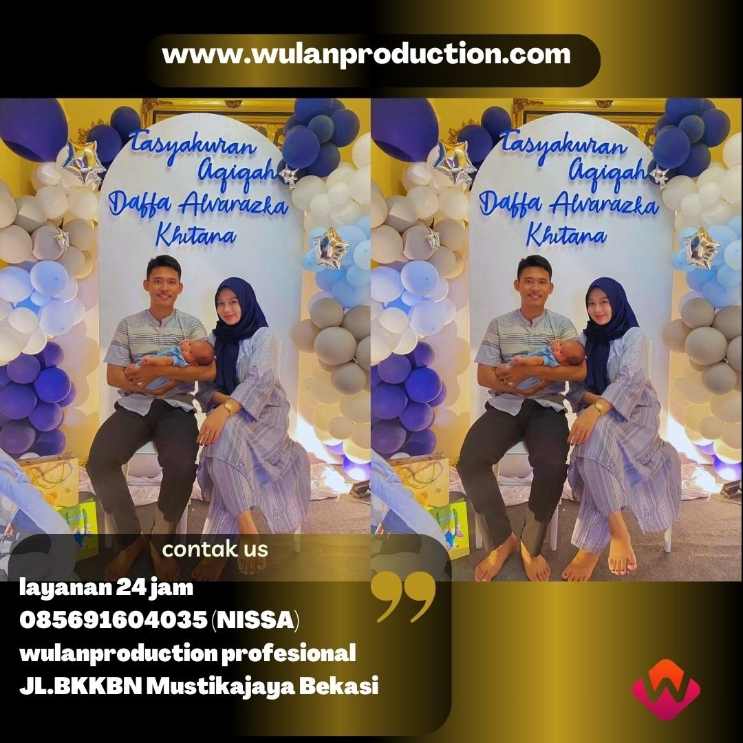 Sewa Dekorasi Dan Backdrop Tasyakur Aqiqah di Jakarta