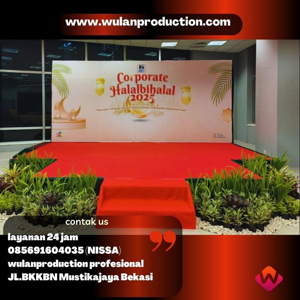 Sewa Stage Dan Backdrop Set di Jakarta
