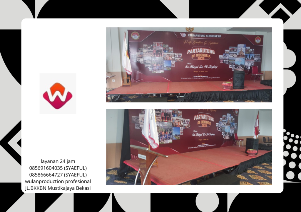 Sewa Backdrop Dan Karpet Lantai di Jakarta Selatan