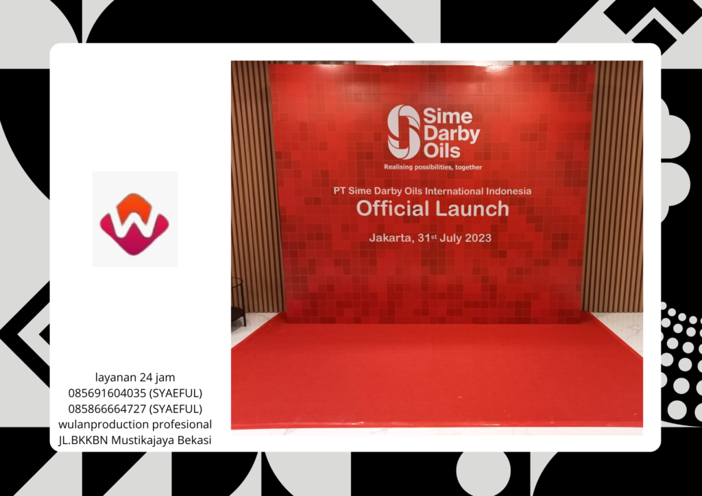 Sewa Backdrop Dan Karpet Lantai di Jakarta Selatan