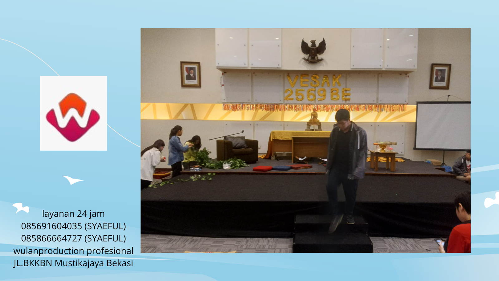Sewa Panggung Tinggi 50cm Ukuran 2x6Meter Karpet Buana Jakarta