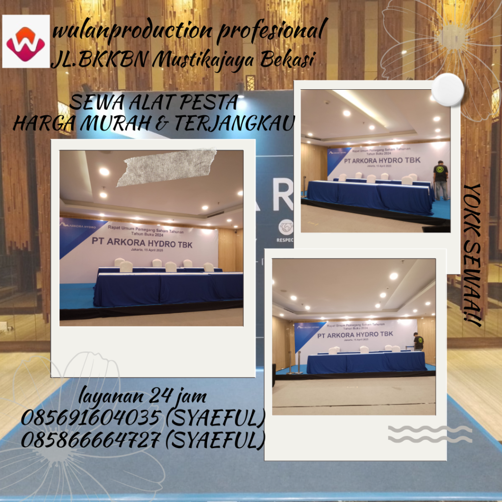 Jasa Backdrop Custom Model Dan Ukuran Di Jakarta
