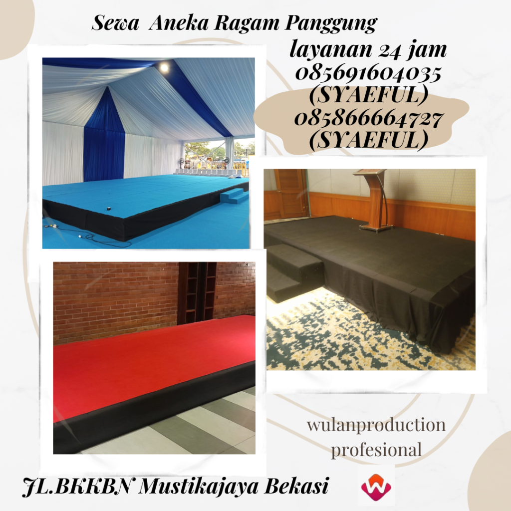 Penyedia Jasa Sewa Panggung Customize Jakarta