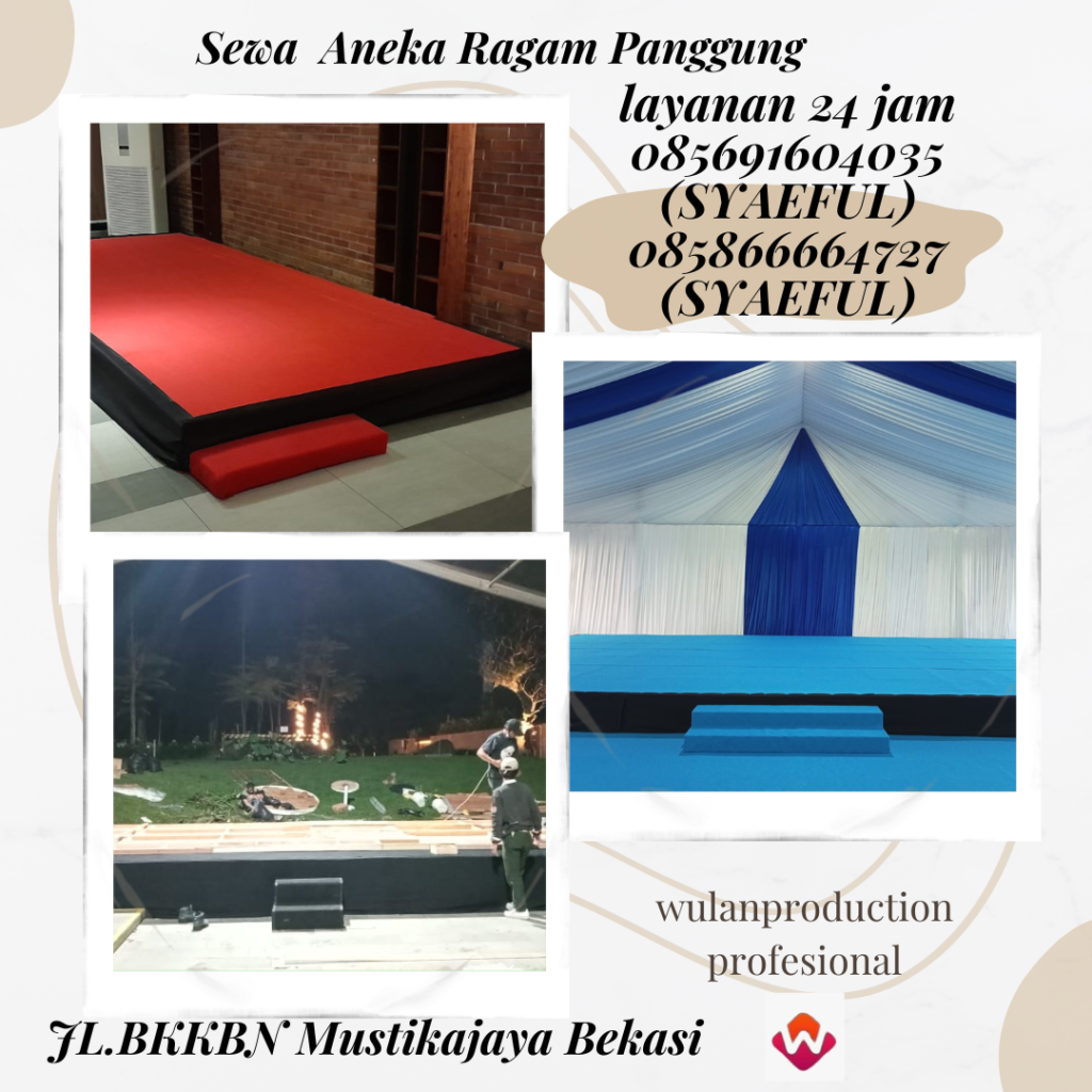 Penyedia Jasa Sewa Panggung Customize Jakarta