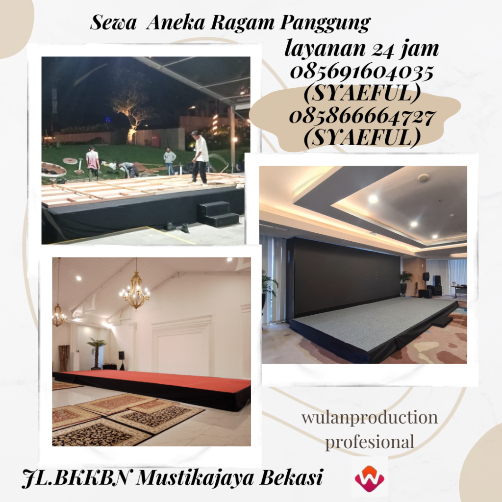 Penyedia Jasa Sewa Panggung Customize Jakarta
