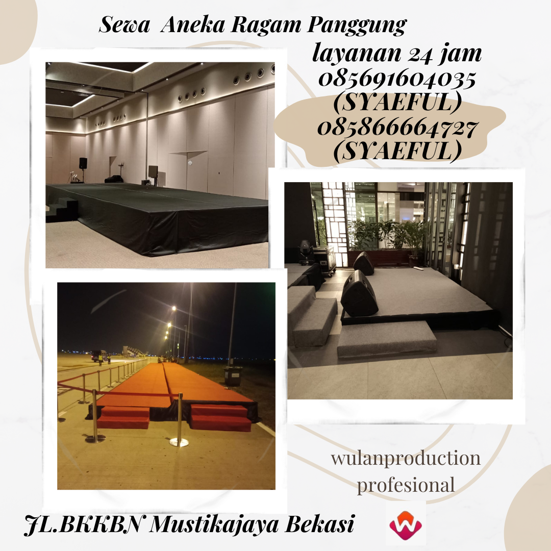 Penyedia Jasa Sewa Panggung Customize Jakarta