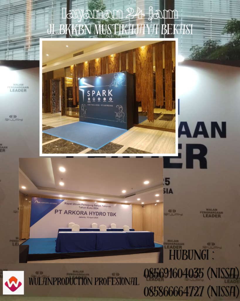 Rental Backdrop Customize Model Dan Ukuran di Jakarta