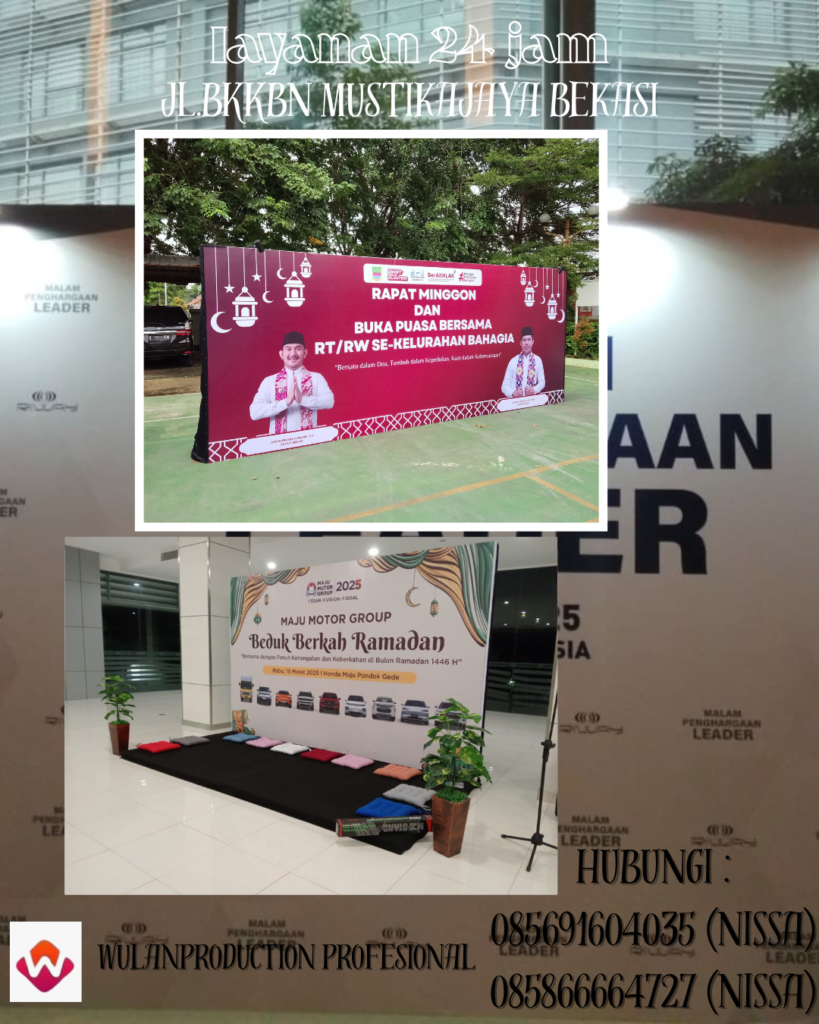 Rental Backdrop Customize Model Dan Ukuran di Jakarta