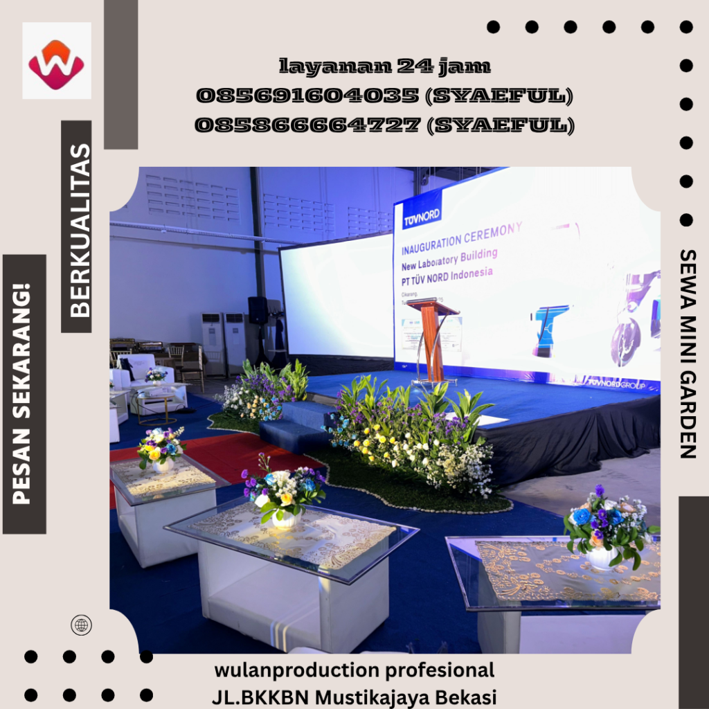 Rental Mini Garden Berkualitas & Harga Murah Di Bekasi