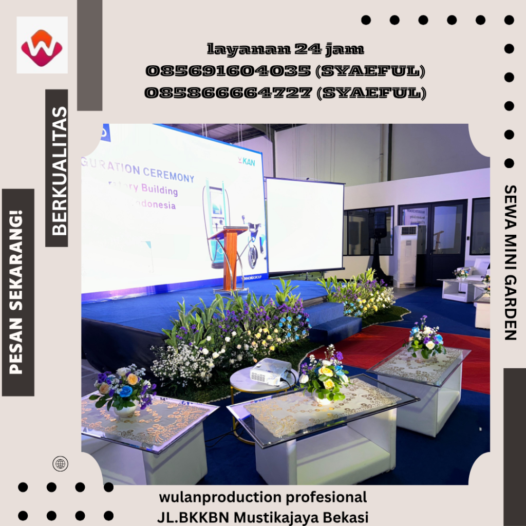 Rental Mini Garden Berkualitas & Harga Murah Di Bekasi