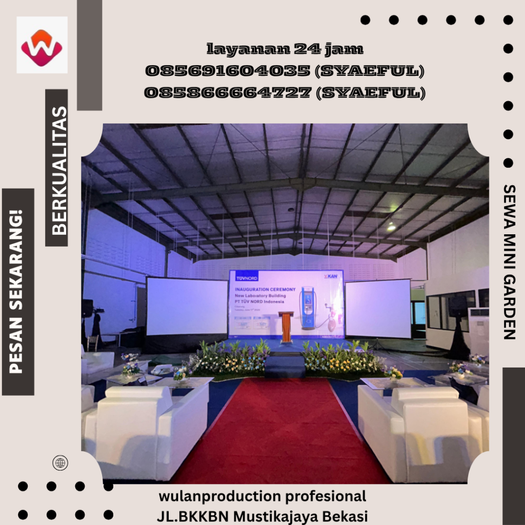 Rental Mini Garden Berkualitas & Harga Murah Di Bekasi
