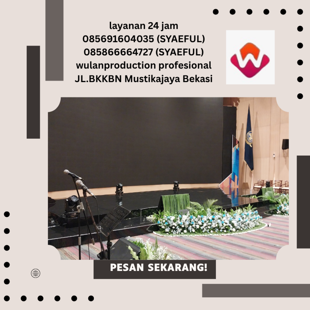 Rental Mini garden, Backdrop, Stage Jakarta