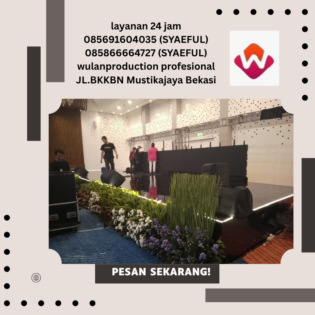 Rental Mini garden, Backdrop, Stage Jakarta