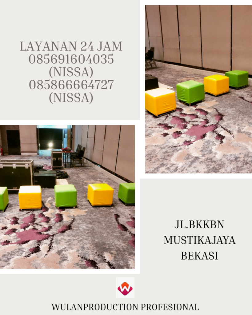 Rental Puff Single, Double Warna Warni Di Jakarta