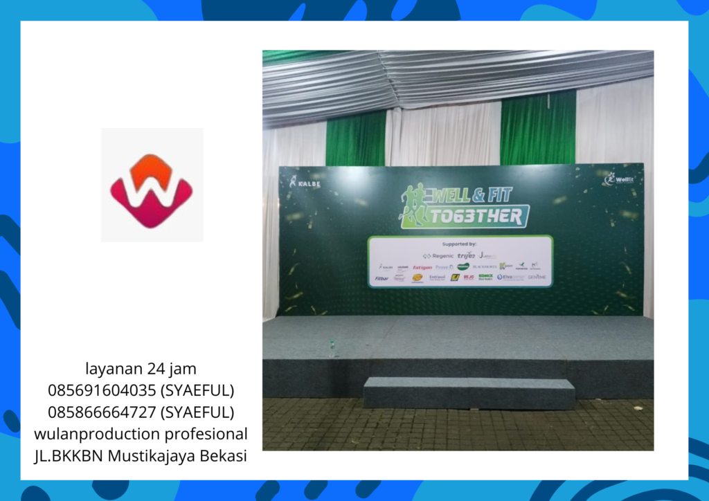 Sewa Backdrop Printing Flexy Kore Di Jakarta