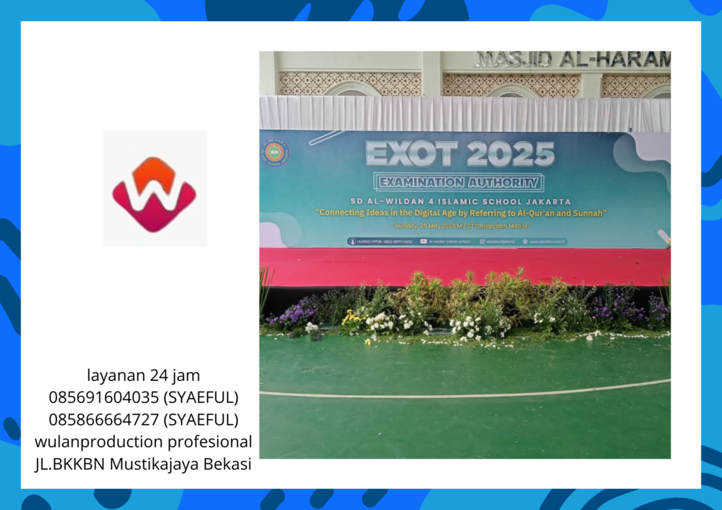 Sewa Backdrop Printing Flexy Kore Di Jakarta