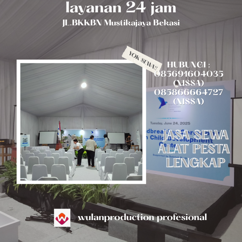 Sewa Backdrop Stag Event Noah Kalisari Jakarta Timur