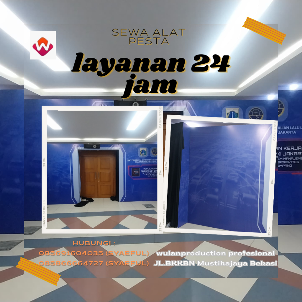 Sewa Backdrop Gate Event Dinas Perhubungan Jakarta