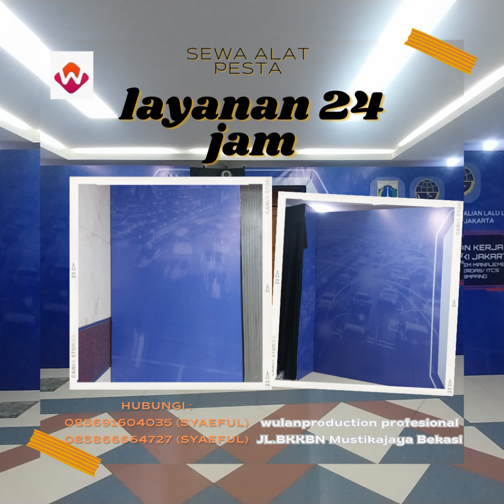 Sewa Backdrop Gate Event Dinas Perhubungan Jakarta