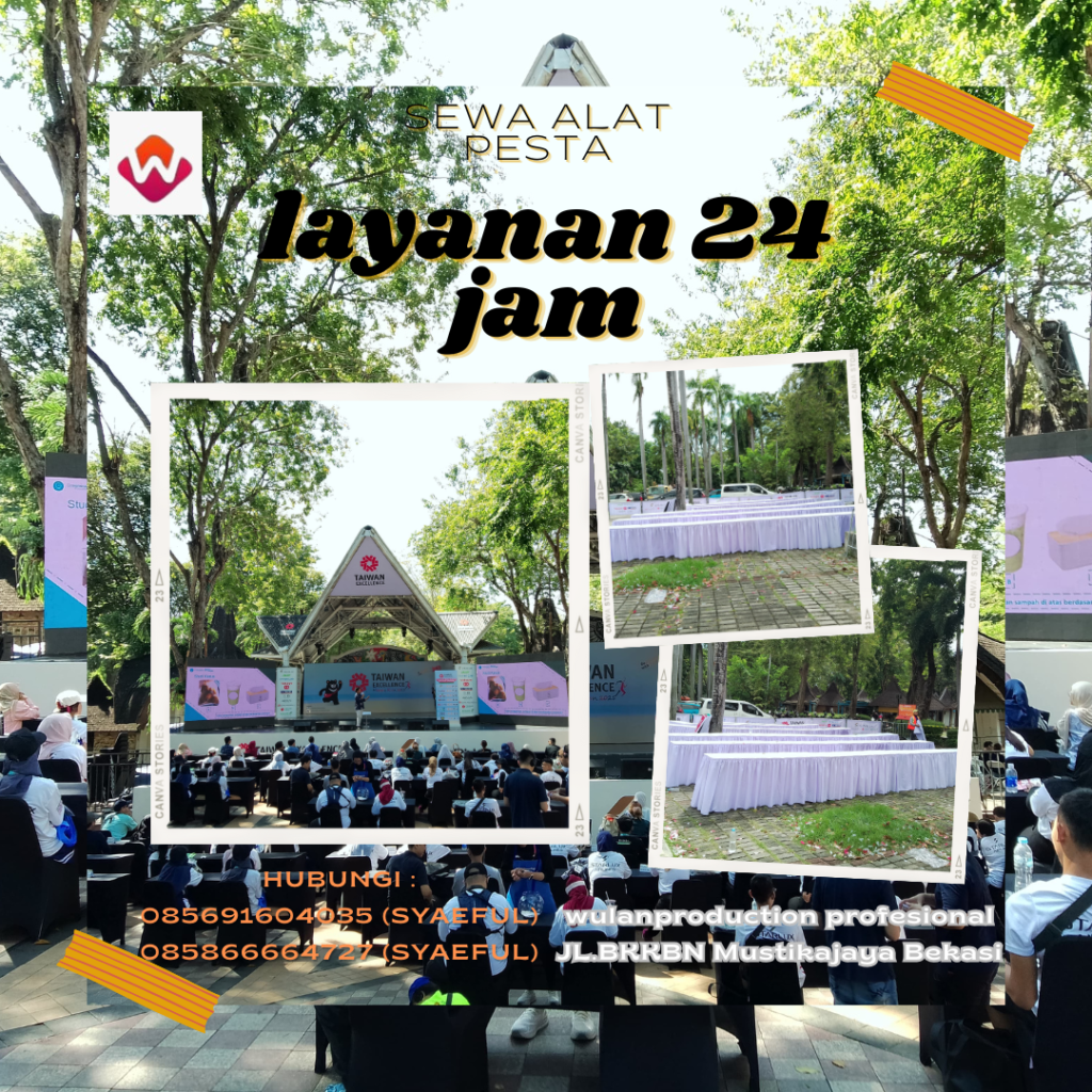 Sewa Meja Ibm Dan Kursi Futura event Pasar Seni Ancol Jakarta Utara