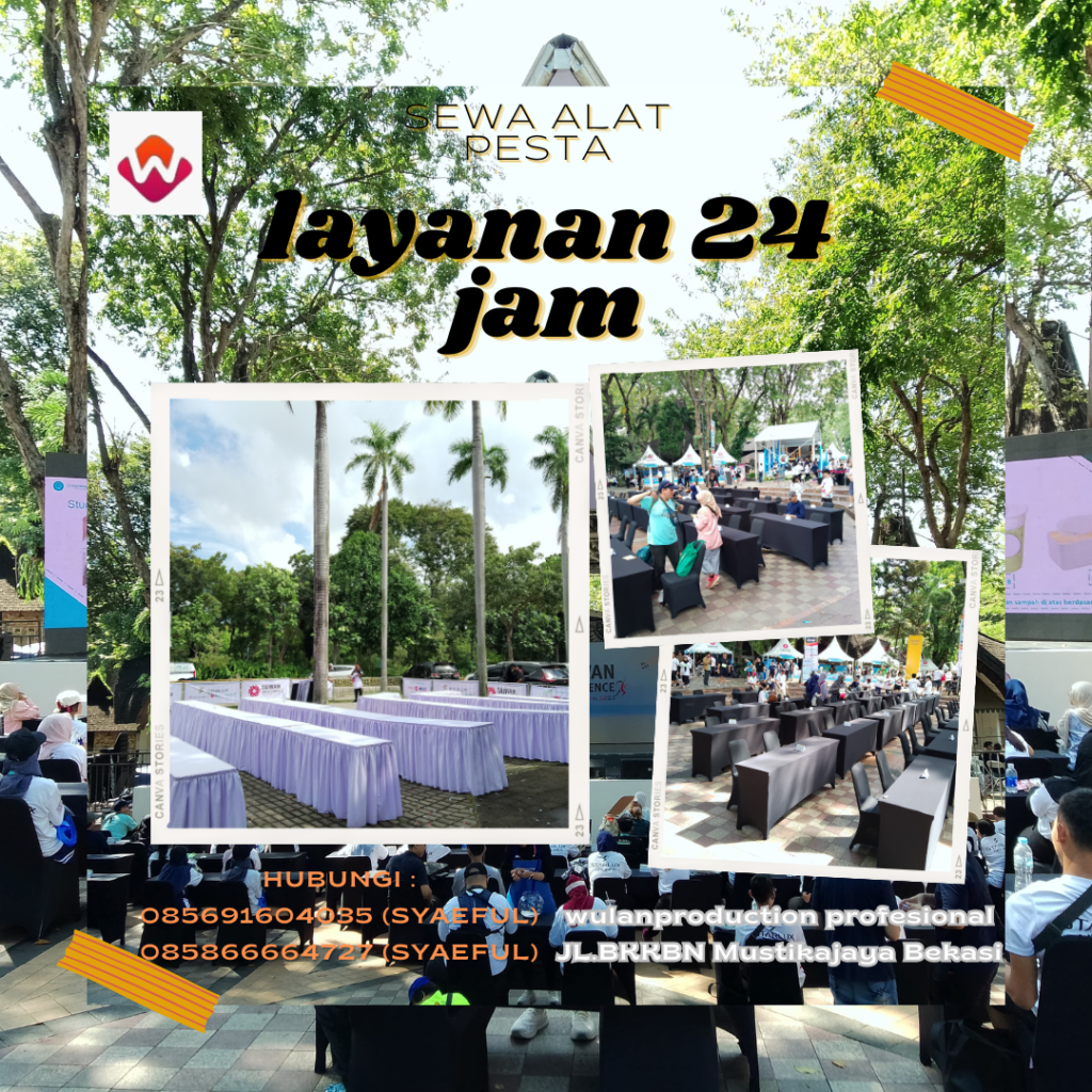 Sewa Meja Ibm Dan Kursi Futura event Pasar Seni Ancol Jakarta Utara