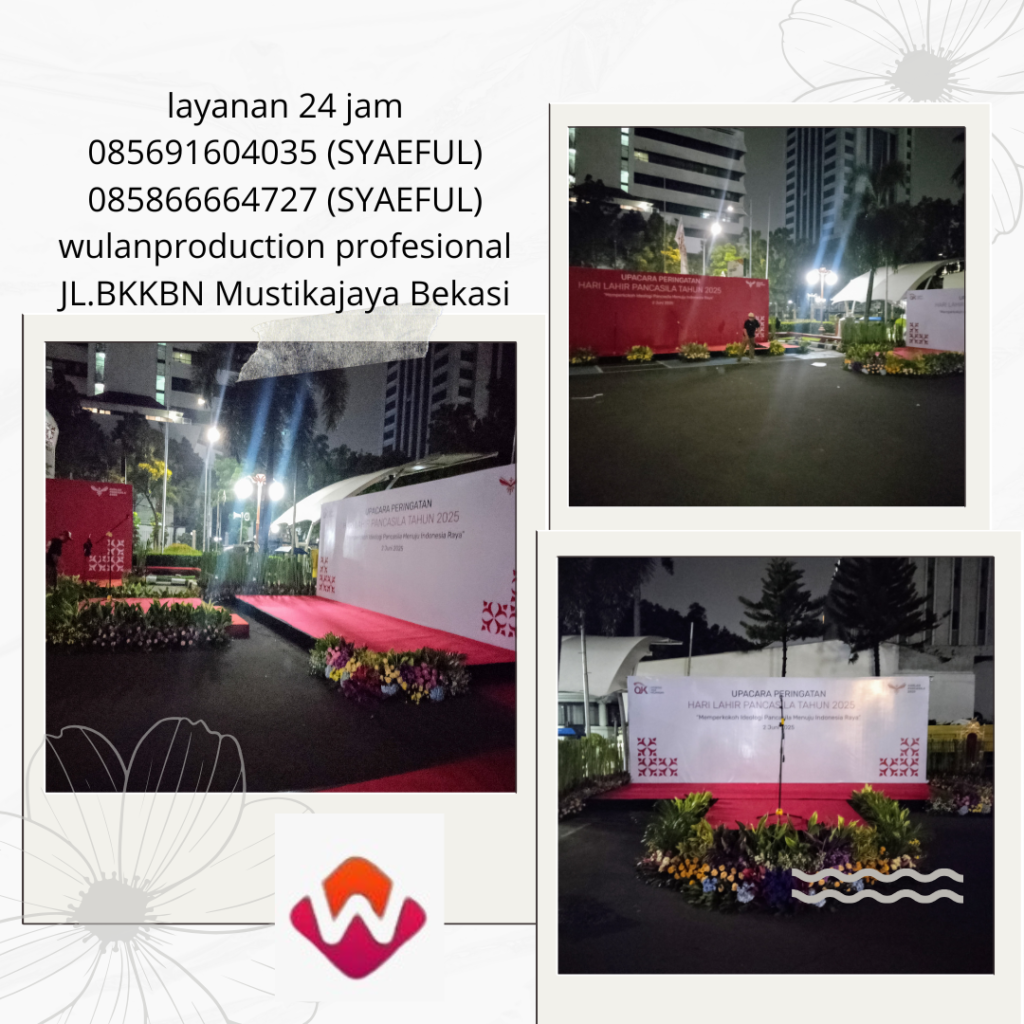 Sewa Stage Cover Karpet, Backdrop Dan Photo Booth Jakarta