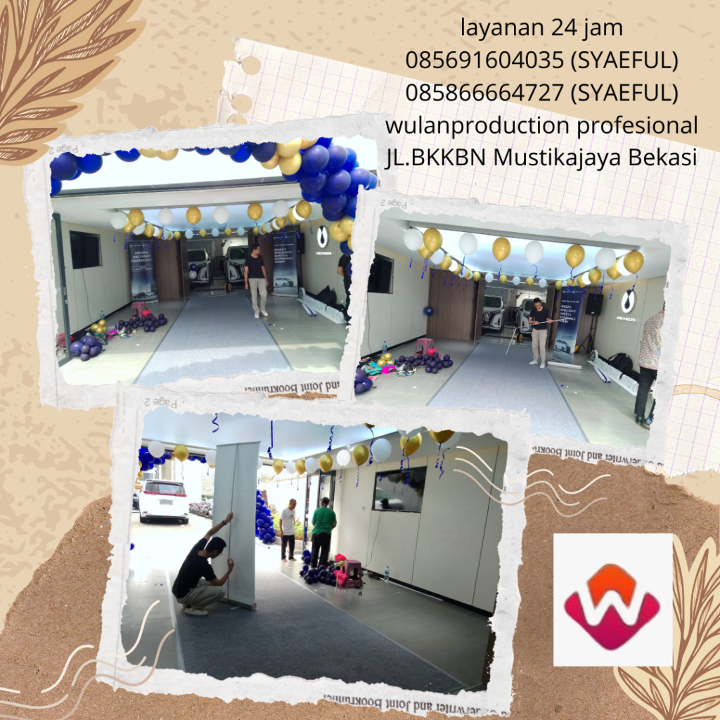 Sewa karpet Abu-Abu Event di Kelapa Gading Jakarta Utara